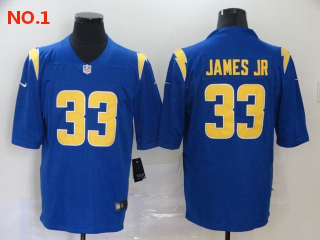 Men's Los Angeles Chargers #33 Derwin James Jerseys-8